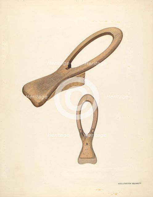 Bootjack, c. 1937. Creator: Wellington Blewett.