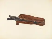 Bootjack, c. 1938. Creator: Dolores Haupt