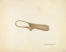 Bootjack, c. 1938. Creator: Marius Hansen