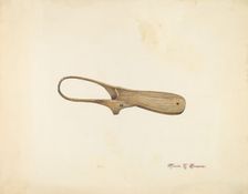 Bootjack, c. 1938. Creator: Marius Hansen