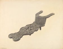 Bootjack, c. 1939. Creator: Gordon Sanborn
