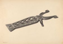 Bootjack, c. 1939. Creator: Gordon Sanborn