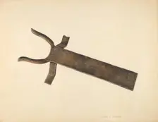 Bootjack, c. 1939. Creator: Howard Lumbard