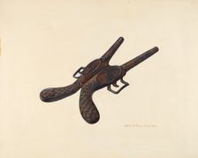 Bootjack, c. 1939. Creator: John Price