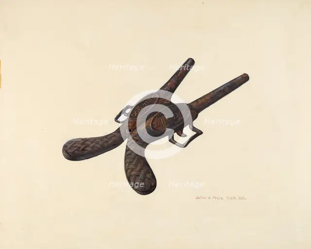 Bootjack, c. 1939. Creator: John Price.