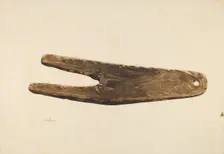 Bootjack, c. 1939. Creator: Thomas Dooley