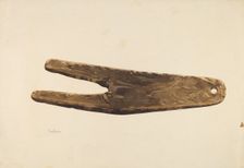 Bootjack, c. 1939. Creator: Thomas Dooley