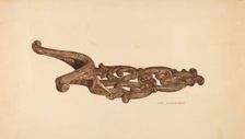 Bootjack, c. 1940. Creator: Doris Hollingsworth
