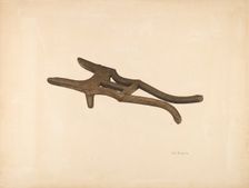 Bootjack, c. 1940. Creator: LeRoy Griffith