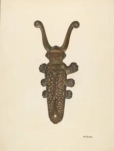 Bootjack, c. 1940. Creator: William McAuley