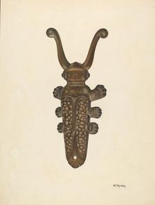 Bootjack, c. 1940. Creator: William McAuley