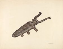Bootjack, c. 1941. Creator: F.C. Davenport