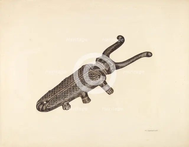 Bootjack, c. 1941. Creator: F.C. Davenport.