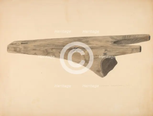 Bootjack, c. 1942. Creator: Alexander Anderson.