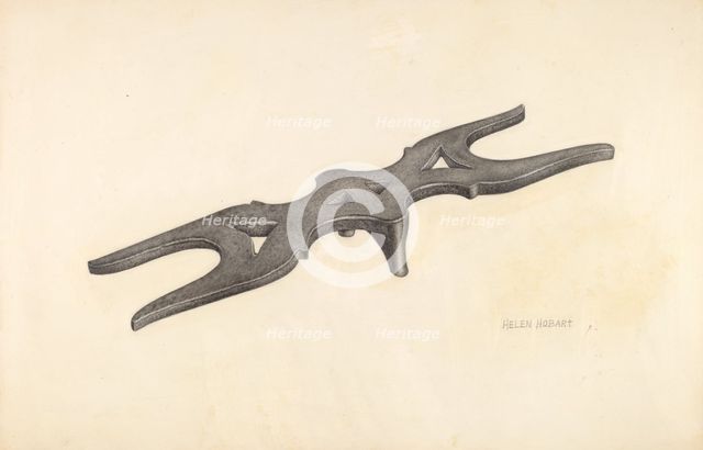 Bootjack, c. 1942. Creator: Helen Hobart.