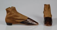 Boots, American, 1850-60. Creator: Unknown