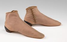 Boots, American, 1855-65. Creator: Unknown