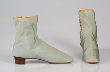 Boots, American, 1860-69. Creator: Unknown