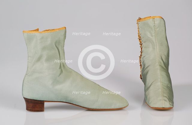 Boots, American, 1860-69. Creator: Unknown.
