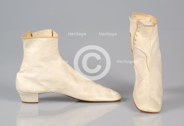 Boots, American, 1865-75. Creator: Unknown.