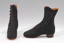Boots, American, 1865-75. Creator: Unknown