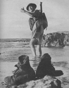 BOOTS, boots, boots, boots, moving up and down again.. 1941