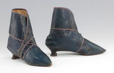 Boots, European, 1795-1810. Creator: Unknown