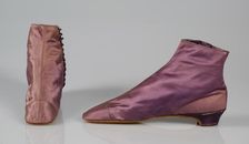Boots, French, 1855-65. Creator: Unknown