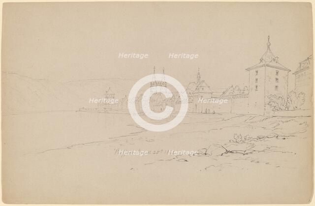 Boppart, 1842. Creator: John William Casilear.