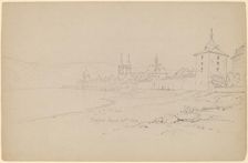 Boppart, 1842. Creator: John William Casilear