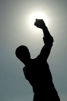 Borghese Gladiator, Whitby Abbey, Whitby, Scarborough, North Yorkshire, 2009. Creator: Bob Skingle