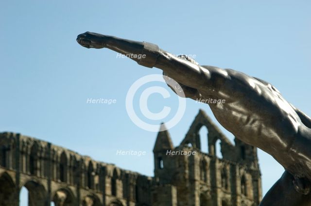 Borghese Gladiator, Whitby Abbey, Whitby, Scarborough, North Yorkshire, 2009. Creator: Bob Skingle.