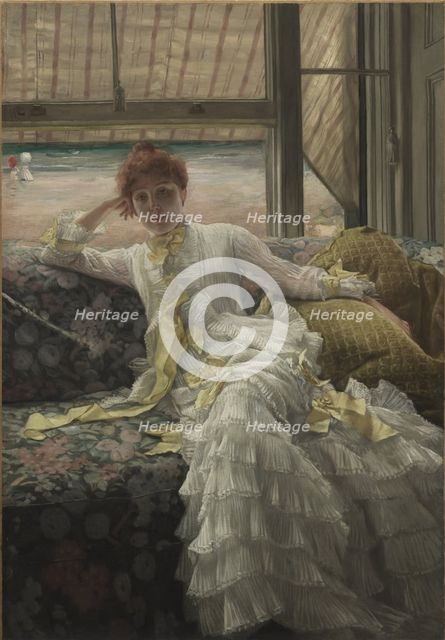 Bord de mer (Seaside), 1878. Artist: Tissot, James Jacques Joseph (1836-1902)