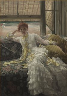 Bord de mer (Seaside), 1878. Artist: Tissot, James Jacques Joseph (1836-1902)