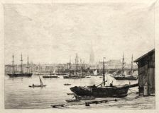 Bordeaux, 1866. Creator: Maxime Lalanne (French, 1827-1886)