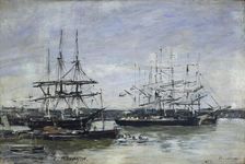 Bordeaux 1875. Artist: Eugene Louis Boudin