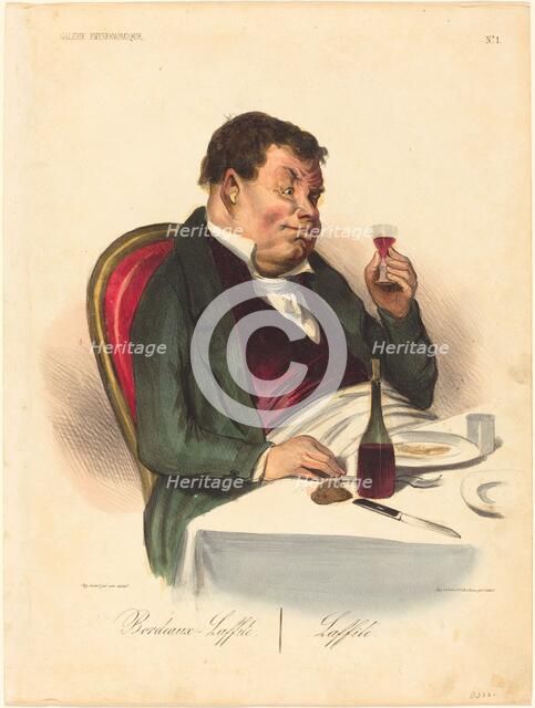 Bordeaux-Laffite, 1836. Creator: Honore Daumier.