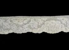 Border, Mechelen, 1740s/50s. Creator: Unknown