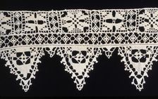 Border, Northern Italy, Probably 19th century (copy of early 17th century pattern). Creator: Unknown