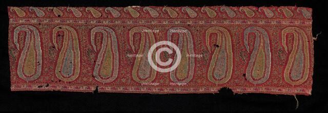 Border of a Shawl, 1800s. Creator: Unknown.