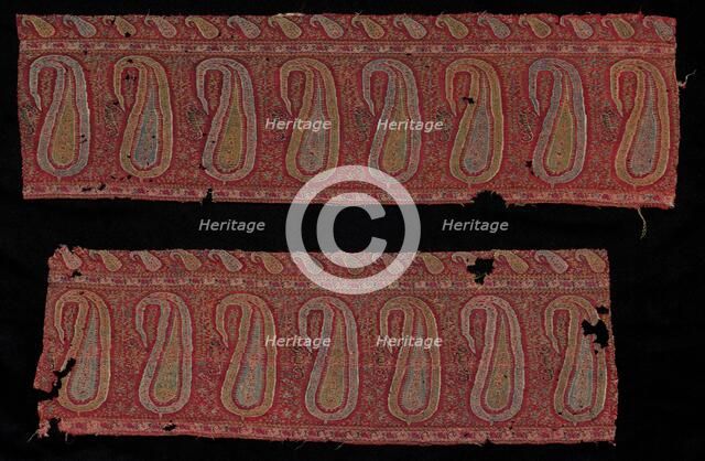 Border of a Shawl, 1800s. Creator: Unknown.