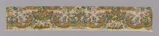 Border of a Valance, Spain, 18th century. Creator: Unknown