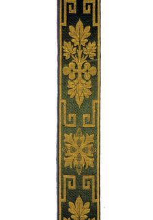 Border or Ribbon, France, 1860s. Creator: Unknown