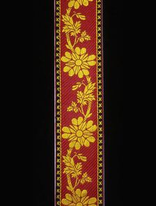 Border or Ribbon, France, c. 1830. Creator: Unknown