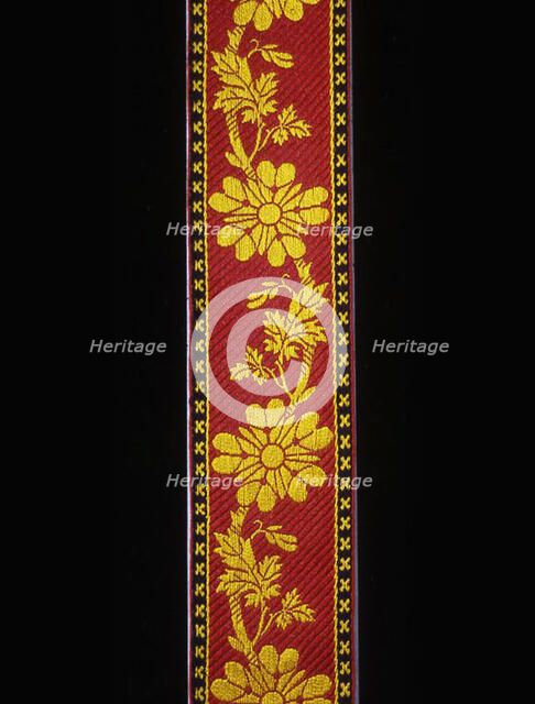 Border or Ribbon, France, c. 1830. Creator: Unknown.