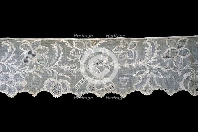 Border (Altar Cloth), Germany, 18th century. Creator: Unknown.
