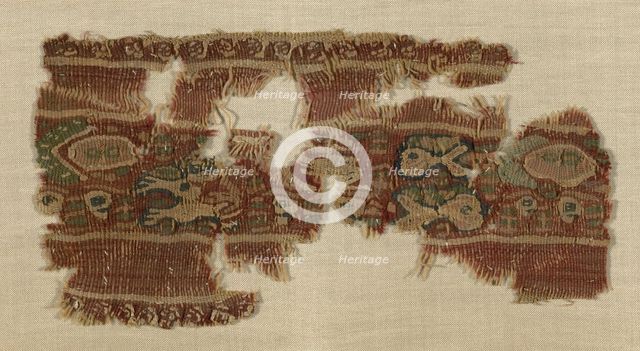 Border, Egypt, 5th/6th century. Creator: Unknown.