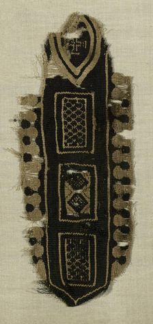 Border, Egypt, 5th century. Creator: Unknown
