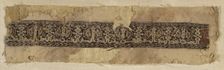 Border, Egypt, Fatimid period (969-1171)/Ayyubid period (1171-1250), 12th century. Creator: Unknown