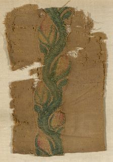 Border, Egypt, Roman period (30 B.C.- 641 A.D.), 5th/6th century. Creator: Unknown